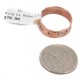 Certified Authentic Handmade Horse Navajo Native American Pure Copper Ring 17091-13