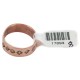 Certified Authentic Handmade Navajo Native American Pure Copper Ring 17093-8