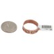 Certified Authentic Handmade Bear Navajo Native American Pure Copper Ring 17091-12