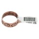 Bear Handmade Certified Authentic Navajo Native American Pure Copper Ring Size 8 17092-12 Bear Handmade Certified Authentic Navajo Native American Pure Copper Ring Size 8 17092-12