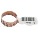 Feather Handmade Certified Authentic Navajo Native American Pure Copper Ring 17093-4