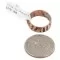 Handmade Feather Navajo Native American Pure Copper Ring 17094-5