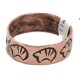 Bear Handmade Certified Authentic Navajo Native American Pure Copper Ring Size 8 17092-12 Bear Handmade Certified Authentic Navajo Native American Pure Copper Ring Size 8 17092-12