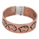 Certified Authentic Handmade Bear Navajo Native American Pure Copper Ring 17091-12