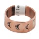 Certified Authentic Handmade Navajo Native American Pure Copper Ring 17094-4