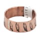 Feather Handmade Certified Authentic Navajo Native American Pure Copper Ring 17093-4