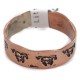 Handmade Certified Authentic Horse Navajo Native American Pure Copper Ring 17091-15