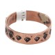 Handmade Certified Authentic Navajo Native American Pure Copper Ring 17091-1