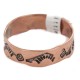 Handmade Certified Authentic Navajo Native American Pure Copper Ring 17091-3