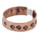 Handmade Certified Authentic Navajo Native American Pure Copper Ring 17091-7 Handmade Certified Authentic Navajo Native American Pure Copper Ring 17091-7