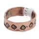 Handmade Certified Authentic Navajo Native American Pure Copper Ring 17094-1