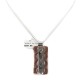 Navajo Bear Paw .925 Sterling Silver Handmade Certified Authentic Pure Copper Native American Pendant 17098 Navajo Bear Paw .925 Sterling Silver Handmade Certified Authentic Pure Copper Native American Pendant 17098