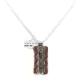 Navajo Bear Paw .925 Sterling Silver Handmade Pure Copper Native American Pendant 17098 Navajo Bear Paw .925 Sterling Silver Handmade Pure Copper Native American Pendant 17098
