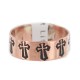 Handmade Certified Authentic Cross Navajo Pure Copper Native American Ring 17092-11 Handmade Certified Authentic Cross Navajo Pure Copper Native American Ring 17092-11