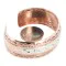 Navajo .925 Sterling Silver Handmade Native American Pure Copper Bracelet 13055-5