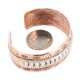 Navajo .925 Sterling Silver Certified Authentic Handmade Native American Pure Copper Bracelet 13055-3
