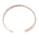 Navajo .925 Sterling Silver Certified Authentic Horse Handmade Native American Pure Copper Bracelet 13055-8