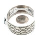 Nickel Navajo Handmade Certified Authentic Natural Turquoise Native American Bracelet 13026-8