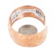 Navajo Hammered Horse Handmade Certified Authentic Pure Copper Native American Bracelet 13032