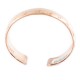 Navajo Hammered Horse Handmade Certified Authentic Pure Copper Native American Bracelet 13032
