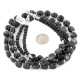 2 Strand .925 Sterling Silver Certified Authentic Navajo Natural Tigers Eye Native American Necklace 24482 2 Strand .925 Sterling Silver Certified Authentic Navajo Natural Tigers Eye Native American Necklace 24482