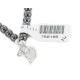 Bear Certified Authentic .925 Sterling Silver Navajo Natural Turquoise Multicolor Stones Native American Necklace 750195-2