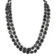2 Strand .925 Sterling Silver Certified Authentic Navajo Natural Tigers Eye Native American Necklace 24482 2 Strand .925 Sterling Silver Certified Authentic Navajo Natural Tigers Eye Native American Necklace 24482