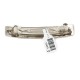 Certified Authentic Handmade Navajo Nickel Native American Hair Barrette 10343-3
