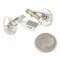 Handmade Navajo Sterling Silver Red Jasper Cuff Links 19128-1 Handmade Navajo Sterling Silver Red Jasper Cuff Links 19128-1