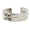 Nickel Brass Navajo Handmade Certified Authentic Natural Turquoise Native American Bracelet 13031-1 Nickel Brass Navajo Handmade Certified Authentic Natural Turquoise Native American Bracelet 13031-1