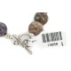 Certified Authentic Nickel Navajo Natural Green Agate Native American Bracelet 13066-1
