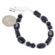Certified Authentic Navajo Nickel Natural Purple Goldstone Native American Bracelet 13063-2
