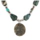 Certified Authentic Navajo .925 Sterling Silver Natural Turquoise Agate Native American Necklace 15778-213 Certified Authentic Navajo .925 Sterling Silver Natural Turquoise Agate Native American Necklace 15778-213