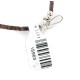 Certified Authentic Navajo .925 Sterling Silver Natural Hematite Green Jasper Native American Delicate Necklace Chain 15963-20
