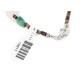Navajo .925 Sterling Silver Certified Authentic Natural Turquoise Pink Quartz Native American Bracelet 13077