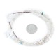 Certified Authentic Navajo .925 Sterling Silver White Howlite Native American Necklace 17020-10
