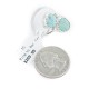 .925 Sterling Silver Handmade Certified Authentic Navajo Natural Turquoise Native American Ring 18187-11