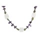 Certified Authentic Navajo .925 Sterling Silver Natural Turquoise Amethyst Mother of Pearl Native American Necklace 18189 Certified Authentic Navajo .925 Sterling Silver Natural Turquoise Amethyst Mother of Pearl Native American Necklace 18189