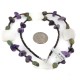 Certified Authentic Navajo .925 Sterling Silver Natural Turquoise Amethyst Mother of Pearl Native American Necklace 18189 Certified Authentic Navajo .925 Sterling Silver Natural Turquoise Amethyst Mother of Pearl Native American Necklace 18189