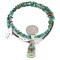.925 Sterling Silver Certified Authentic Navajo Natural Turquoise Coral Native American Necklace 18190-1-1601 .925 Sterling Silver Certified Authentic Navajo Natural Turquoise Coral Native American Necklace 18190-1-1601