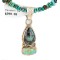 .925 Sterling Silver Certified Authentic Navajo Natural Turquoise Coral Native American Necklace 18190-1-1601 .925 Sterling Silver Certified Authentic Navajo Natural Turquoise Coral Native American Necklace 18190-1-1601