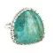 .925 Sterling Silver Handmade Navajo Natural Turquoise Native American Ring 18188-4 .925 Sterling Silver Handmade Navajo Natural Turquoise Native American Ring 18188-4