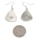Certified Authentic Handmade Navajo .925 Sterling Silver Natural Red Jasper Native American Dangle Earrings 97007-2