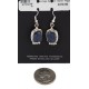 Certified Authentic Handmade Navajo .925 Sterling Silver Natural Lapis Native American Dangle Earrings 97006-2 Certified Authentic Handmade Navajo .925 Sterling Silver Natural Lapis Native American Dangle Earrings 97006-2