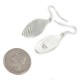 Certified Authentic Handmade Navajo .925 Sterling Silver Natural Mountain Turquoise Native American Dangle Earrings 97008-3