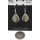 Certified Authentic Handmade Navajo .925 Sterling Silver Natural Turquoise Native American Dangle Earrings 97006-1 Certified Authentic Handmade Navajo .925 Sterling Silver Natural Turquoise Native American Dangle Earrings 97006-1