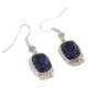 Certified Authentic Handmade Navajo .925 Sterling Silver Natural Lapis Native American Dangle Earrings 97006-2 Certified Authentic Handmade Navajo .925 Sterling Silver Natural Lapis Native American Dangle Earrings 97006-2