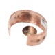 Bear Paw Navajo .925 Sterling Silver Certified Authentic Handmade Native American Pure Copper Bracelet 92006-4