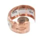 Wide Navajo .925 Sterling Silver Handmade Native American Pure Copper Bracelet 92006-2