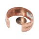 Wide Sun Horse Certified Authentic Navajo .925 Sterling Silver Handmade Native American Pure Copper Bracelet 92006-7